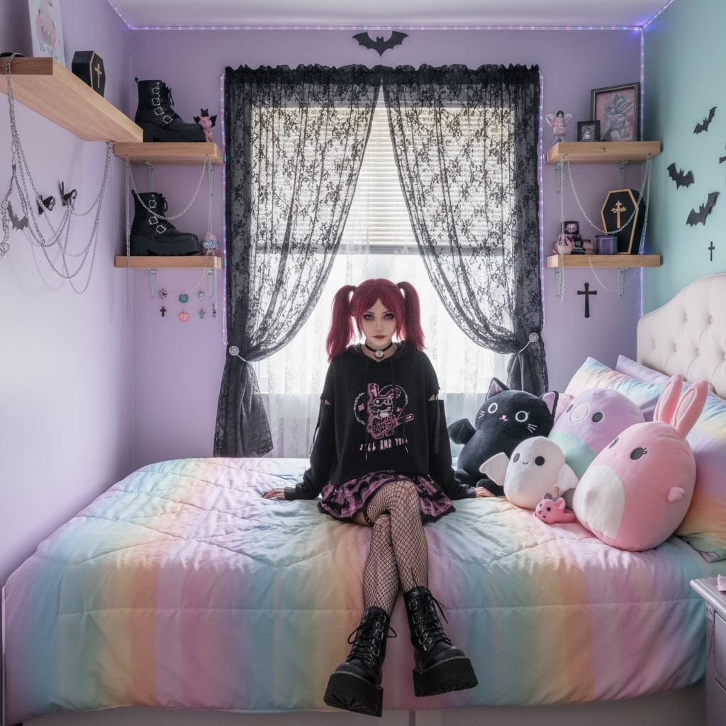 La montée du pastel goth : pourquoi tout le monde adore cette esthétique