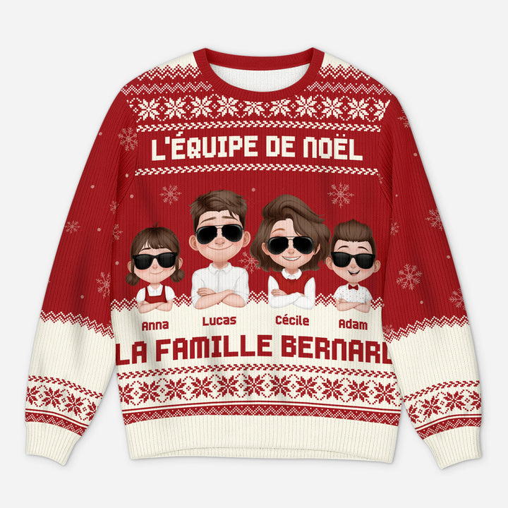 Pull Moche Personnalisé : L’Idée Parfaite pour Toute la Famille ce Noël
