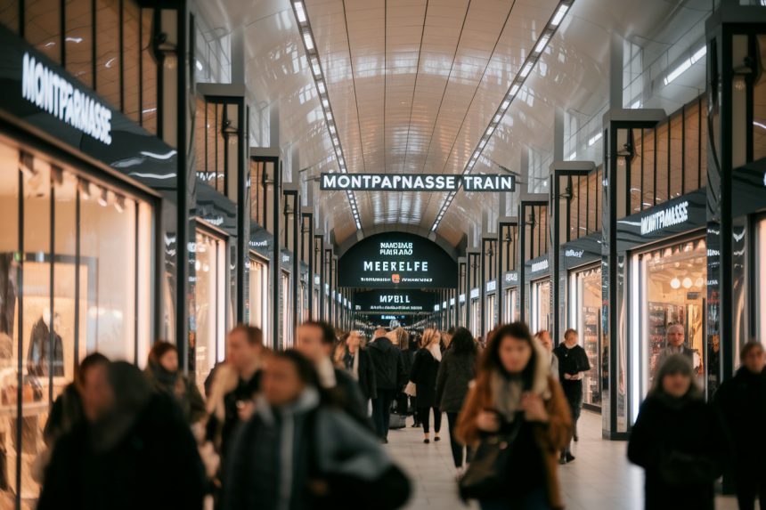 gare-montparnasse-boutiques-passants-moderne