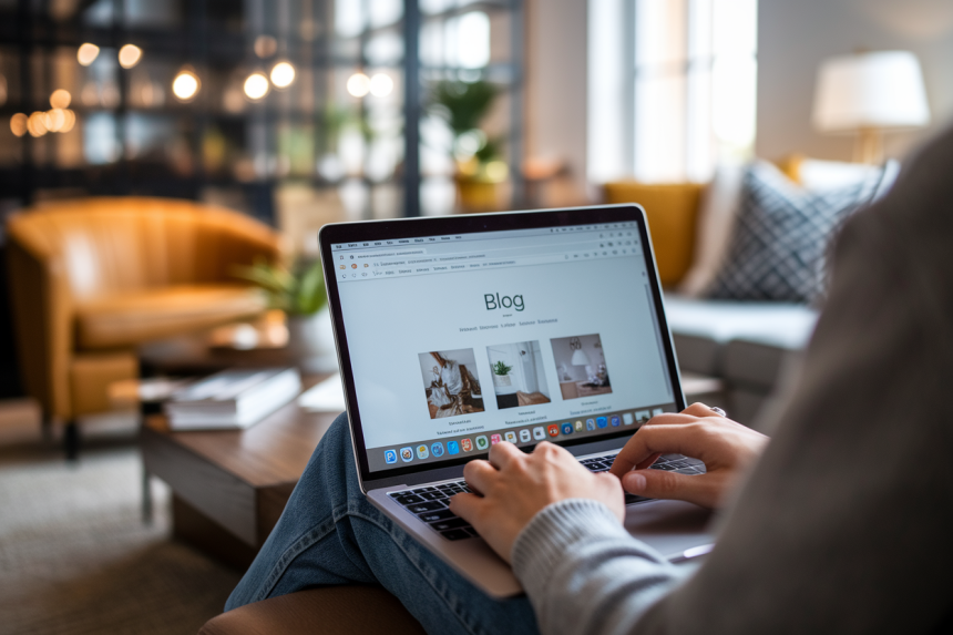 personne-salon-moderne-ordinateur-portable