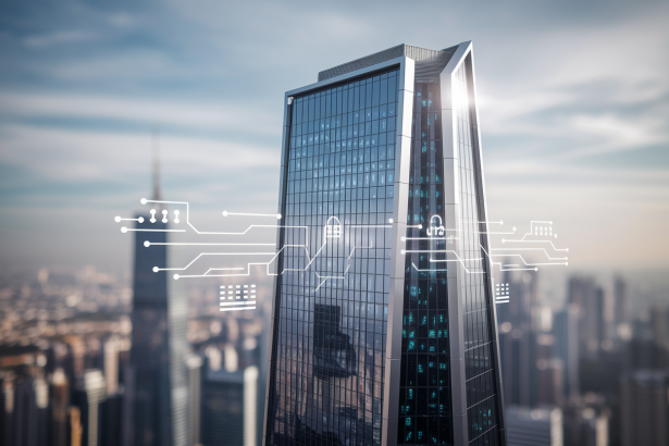 ville-futuriste-gratte-ciel-numerique