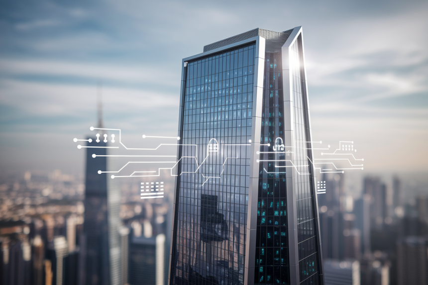 ville-futuriste-gratte-ciel-numerique