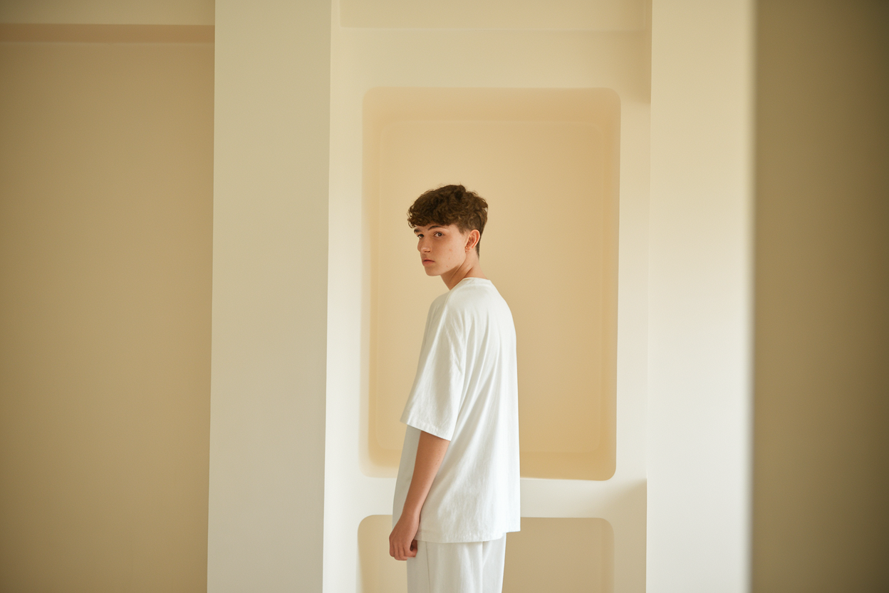 ⚪ Look minimaliste : privilégiez la pureté