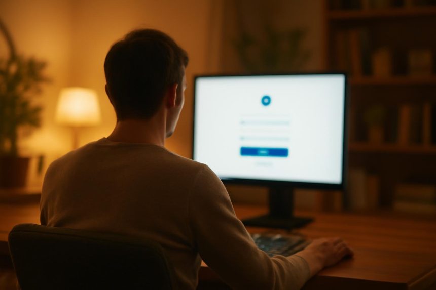 personne-bureau-maison-ordinateur-plantes