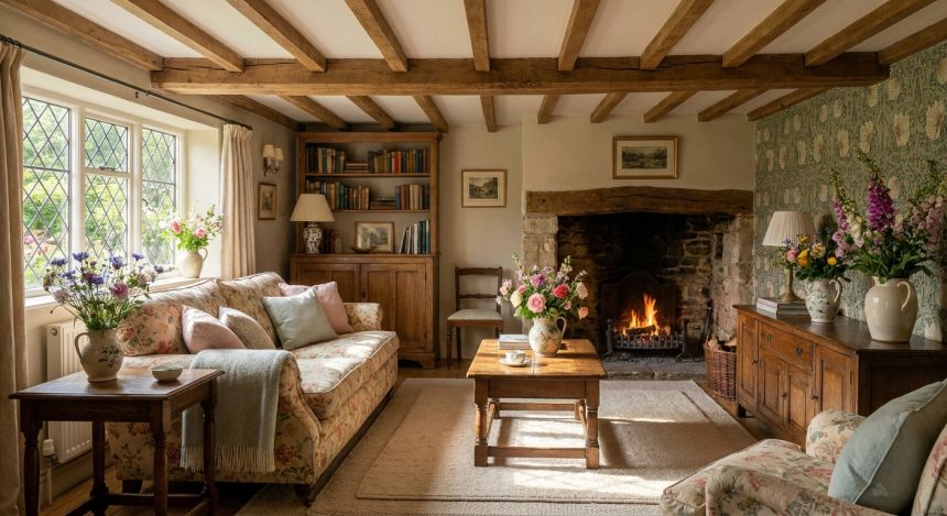 Qu'est-ce que le style cottage anglais en décoration ?